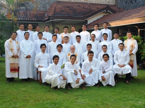 Para Frater-Bruder Skolastik (students) SCJ di Yogyakarta